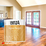 einzA Aqua Siegel Άοσμο Οικολογικό Βερνίκι Πατωμάτων & Επίπλων Νερού ΓΥΑΛΙΣΤΕΡΟ