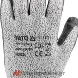 Yato YT-74772 Γάντια Εργασίας Με Αντικοπτική Προστασία HPPE 10" XL