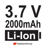 Yato YT-08507 Φακός Χειρός Επιθεώρησης & Εργασίας Περιστρεφόμενης Κεφαλής 30+7 LED 140 Lumens