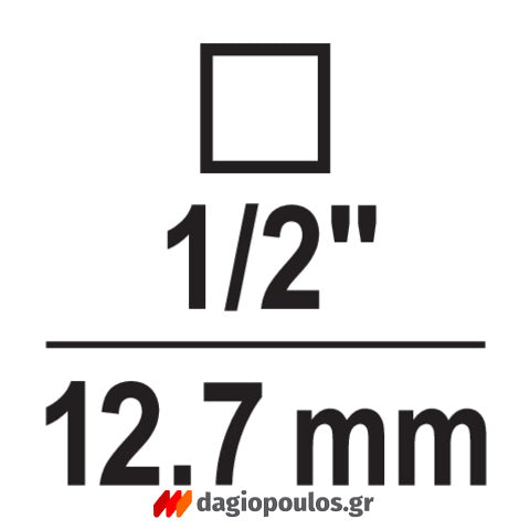 Yato YT-03315 Μανέλα Με Καστάνια CrV 30 Δοντιών Υδραυλικών 1/2"