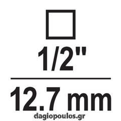Yato YT-03317 Εξάρτημα Μανέλας Υδραυλικών 1/2" Θηλυκό