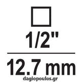 Yato YT-03317 Εξάρτημα Μανέλας Υδραυλικών 1/2" Θηλυκό