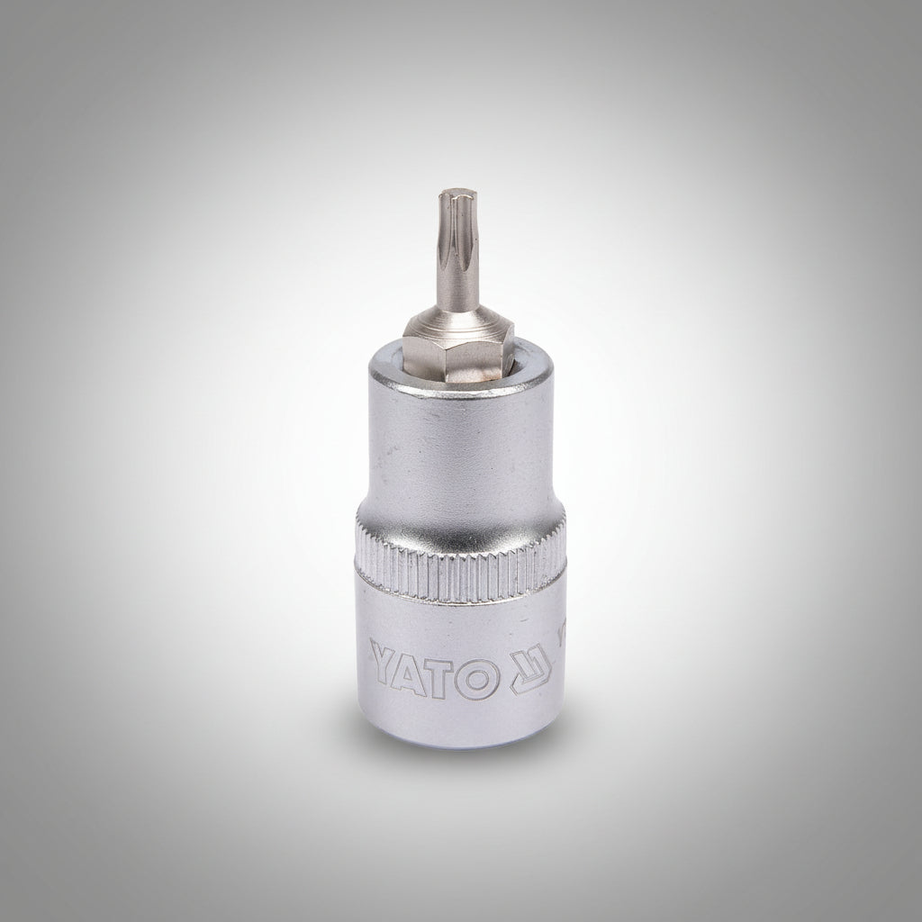 Yato Καρυδάκι Αρσενικό (Μύτη) Torx 1/2" Επαγγελματικά Chrome Vanadium