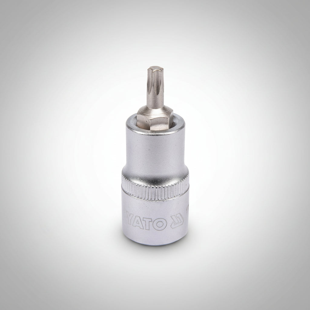 Yato Καρυδάκι Αρσενικό (Μύτη) Torx 1/2" Επαγγελματικά Chrome Vanadium