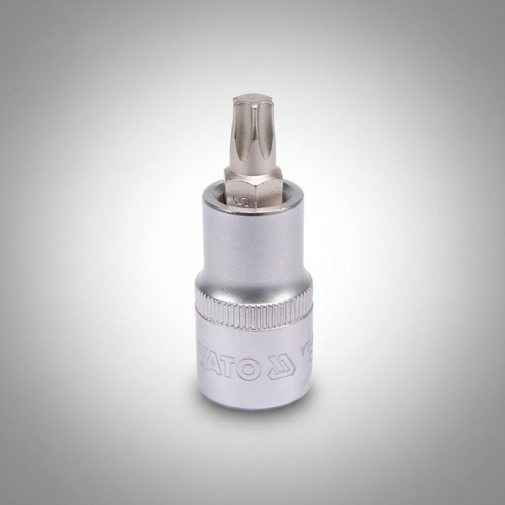 Yato Καρυδάκι Αρσενικό (Μύτη) Torx 1/2" Επαγγελματικά Chrome Vanadium