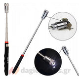 Yato YT-06611 Μαγνήτης Τηλεσκοπικός 250-750mm Με Φωτισμό Led