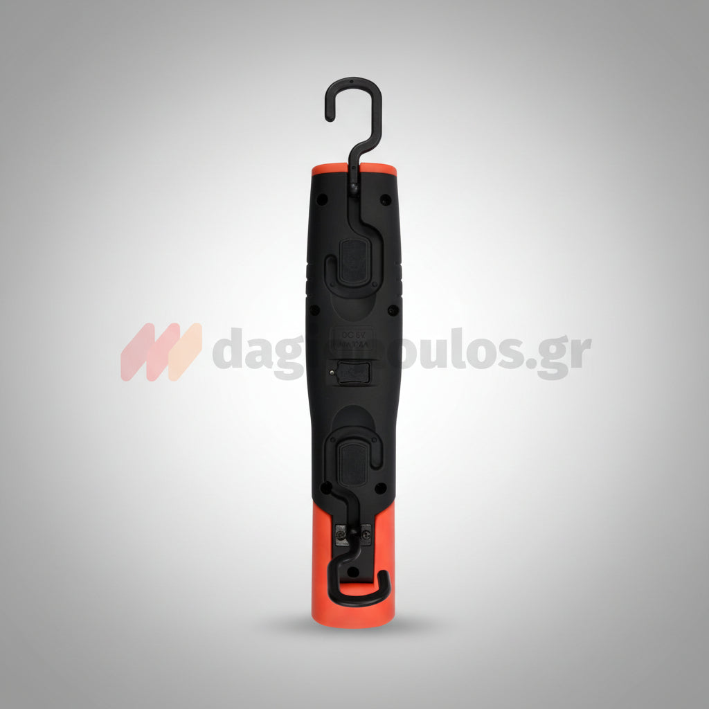 Yato YT-08507 Φακός Χειρός Επιθεώρησης & Εργασίας Περιστρεφόμενης Κεφαλής 30+7 LED 140 Lumens