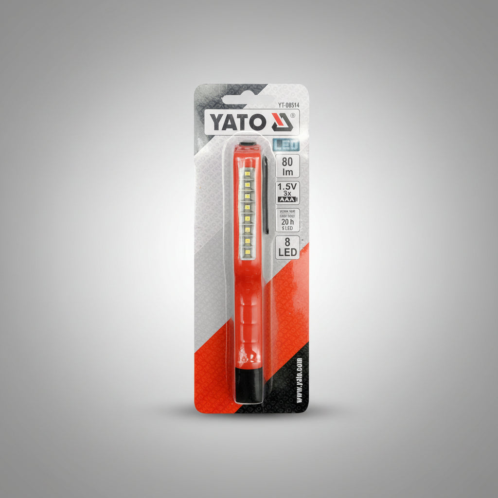 Yato YT-08514 Φακός Χειρός Επιθεώρησης & Εργασίας Στυλό 80 Lumens