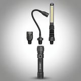 Yato YT-08521 Φακός Επιθεώρησης & Εργασίας 3 σε 1 Με Βαλίτσα 380 Lumens Επαναφορτιζόμενος