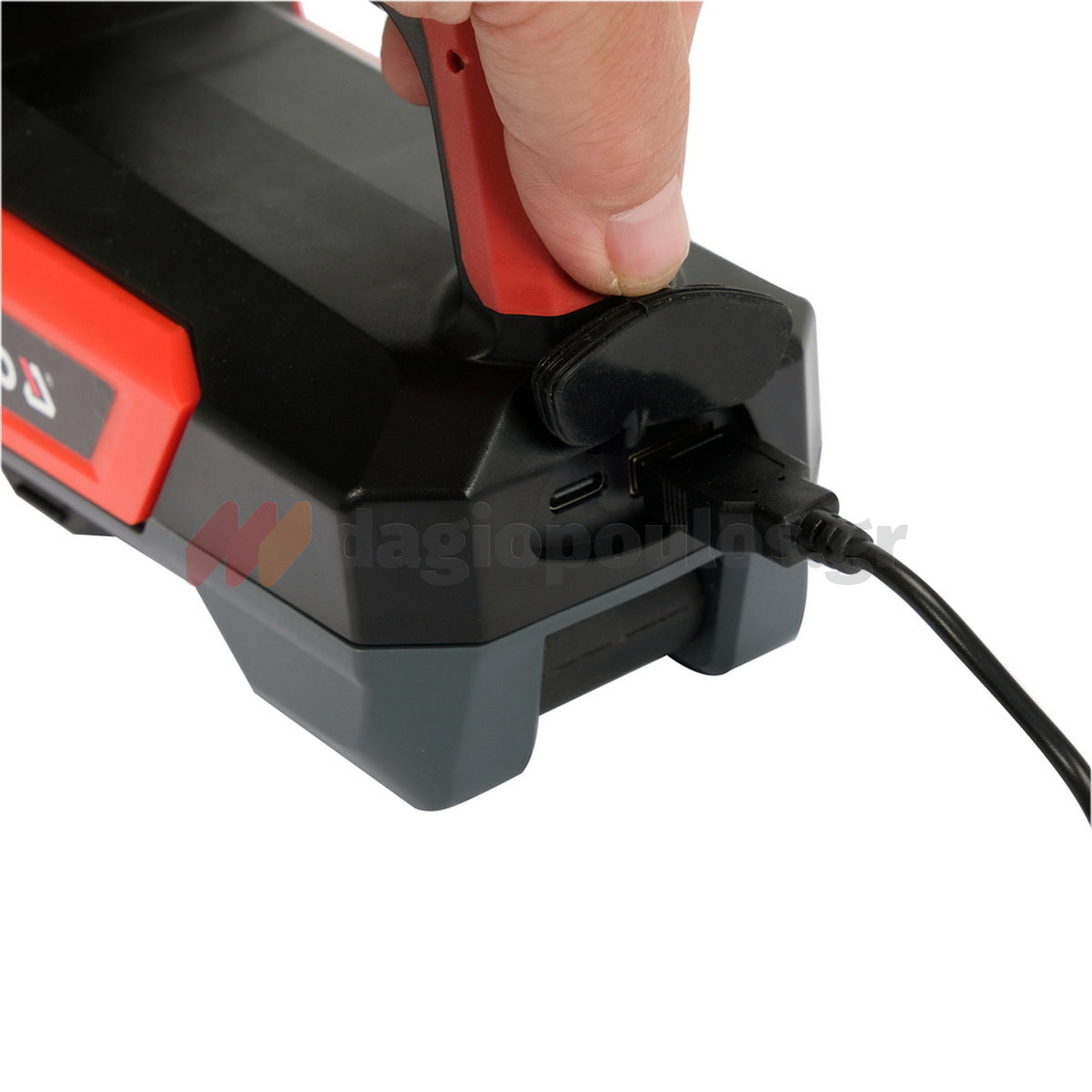 Yato YT-08548 Φακός Χειρός Επαναφορτιζόμενος USB 2 Σε 1 3.7V 1000 Lumens