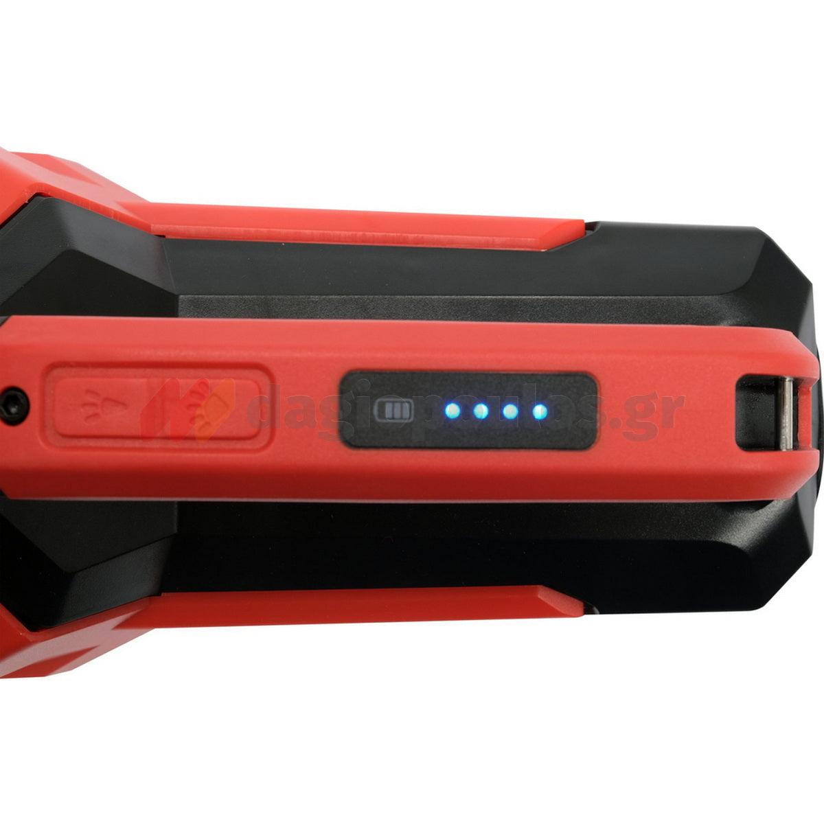 Yato YT-08548 Φακός Χειρός Επαναφορτιζόμενος USB 2 Σε 1 3.7V 1000 Lumens
