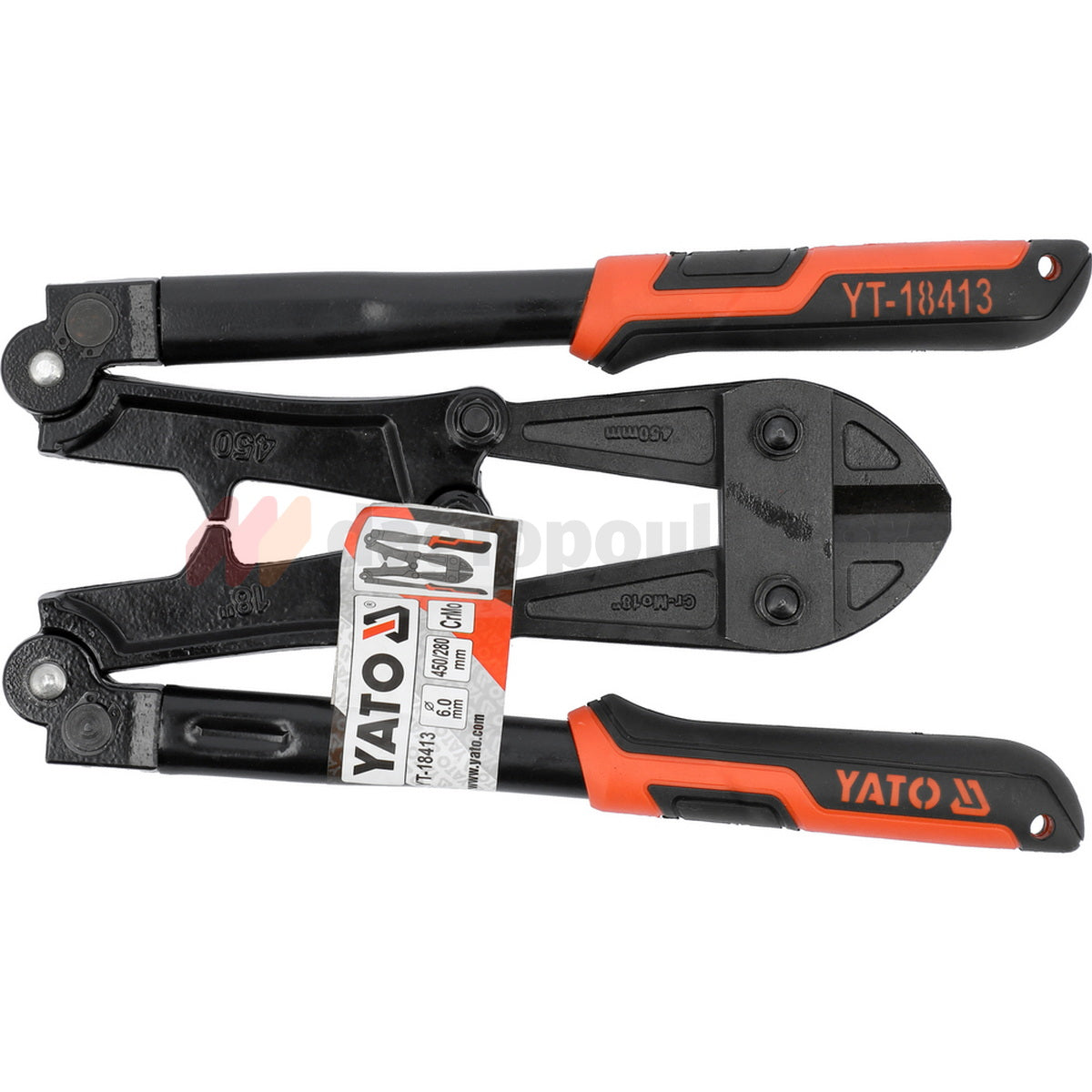 Yato YT-18413 Ψαλίδι Κόφτης Οπλισμού Μπετού & Μεταλλικών Ράβδων (Μπετοψάλιδο) Αναδιπλούμενο 18" 450mm