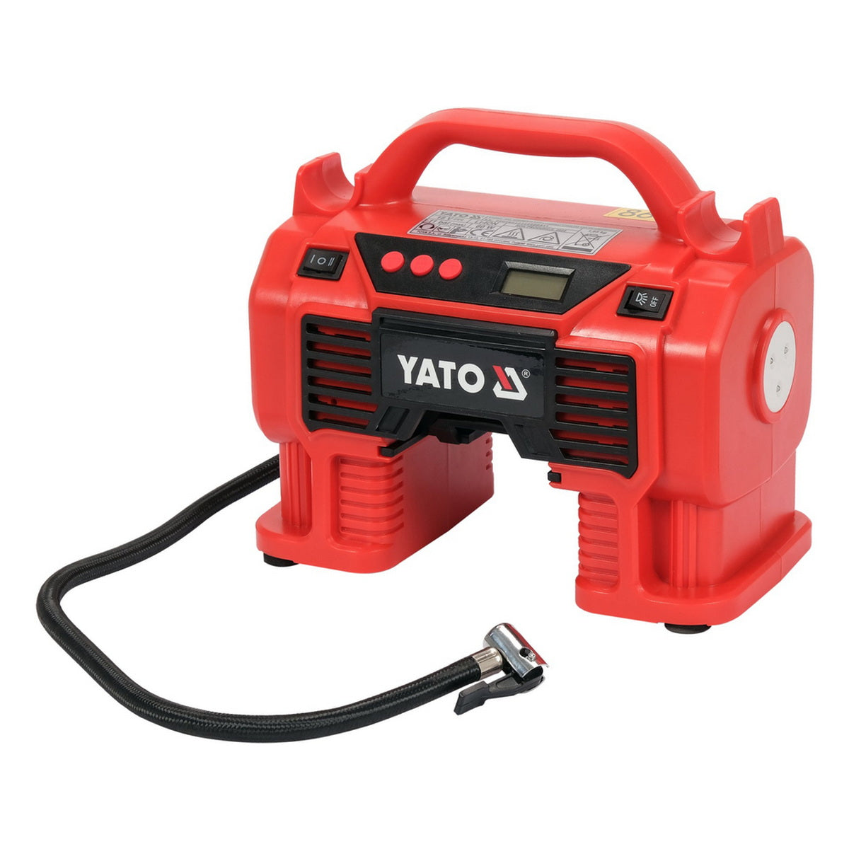 Yato YT-23248 Αεροσυμπιεστής Μπαταρίας 18V Li-Ion - 12V Επαναφορτιζόμενος 11Bar SOLO