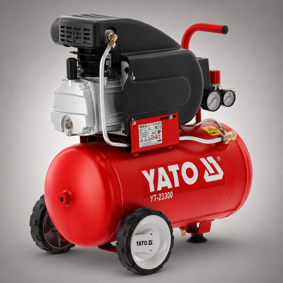 Yato YT-23300 Αεροσυμπιεστής (Κομπρεσέρ Αέρος) 2HP 25Ltr
