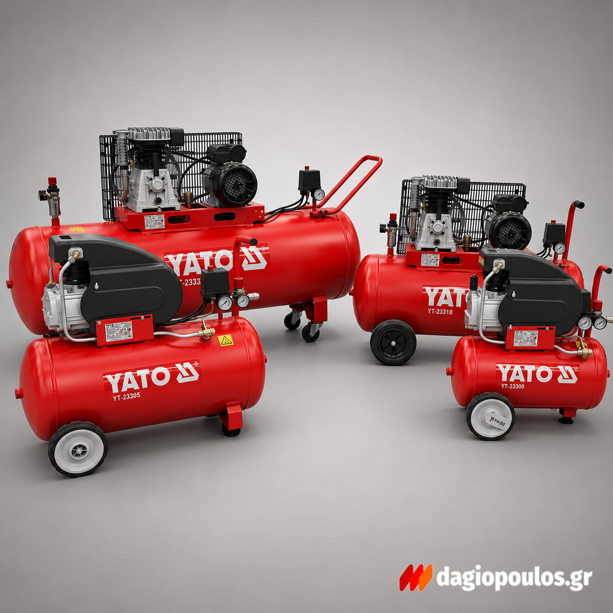 Yato YT-23305 Αεροσυμπιεστής (Κομπρεσέρ Αέρος) 2HP 50Ltr
