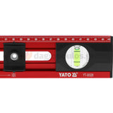 Yato YT-30328 Αλφάδι Αλουμινίου Ηλεκτρολόγου Με 2 Μάτια 450mm