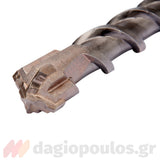 Yato SDS Plus Premium X-Tip Τρυπάνι Για Πνευματικά Δράπανα Υψηλών Προδιαγραφών SDS plus 4 Ακίδων (Τετράκοπο)