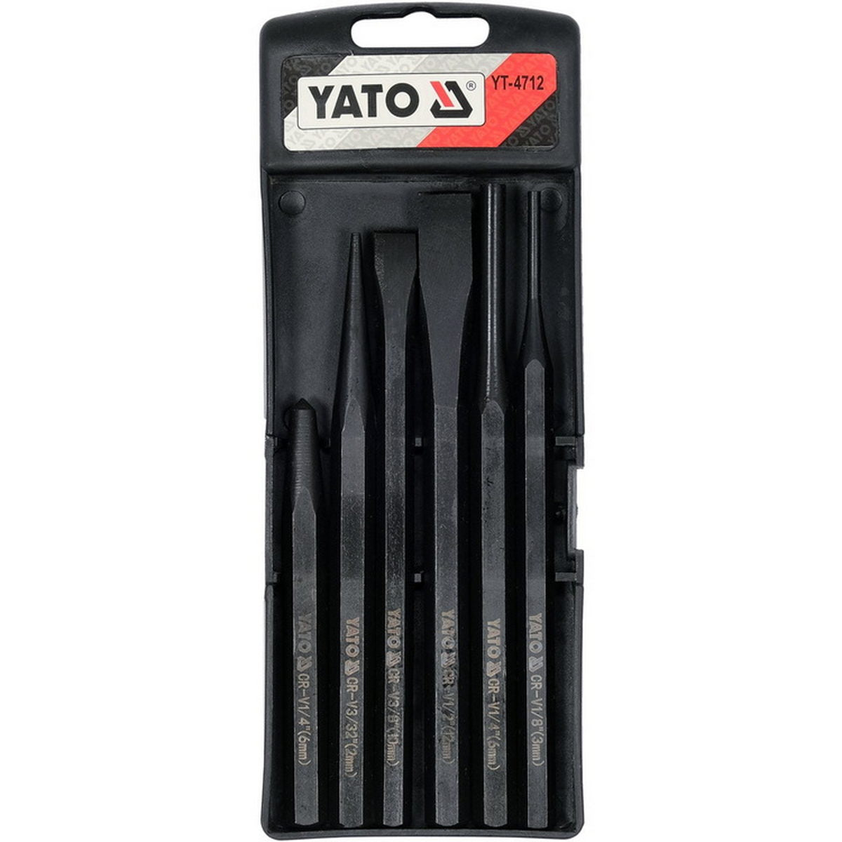 Yato YT-4712 Συλλογή Καλέμια - Πόντες Μηχανουργών Σετ 6 Τεμ