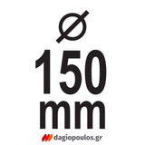 Yato YT-47932 Εξαρτήματα Γυαλίσματος Αλοιφαδόρου 150mm Σετ 12 Τεμ