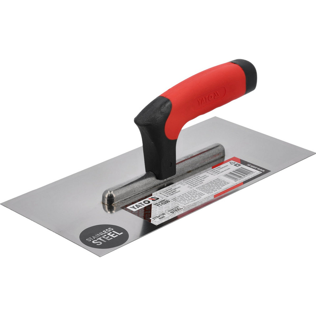 Yato YT-5200 Σπάτουλα Με Πλαστική Λαβή 270 x 130mm Ανοξείδωτη