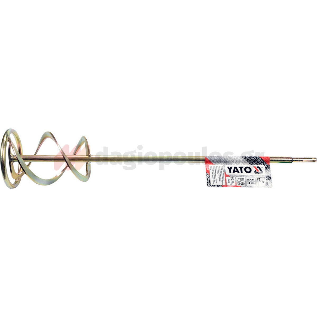 Yato YT-5502 Αναδευτήρας Κονιαμάτων & Χρωμάτων SDS Plus  120mm x 600mm