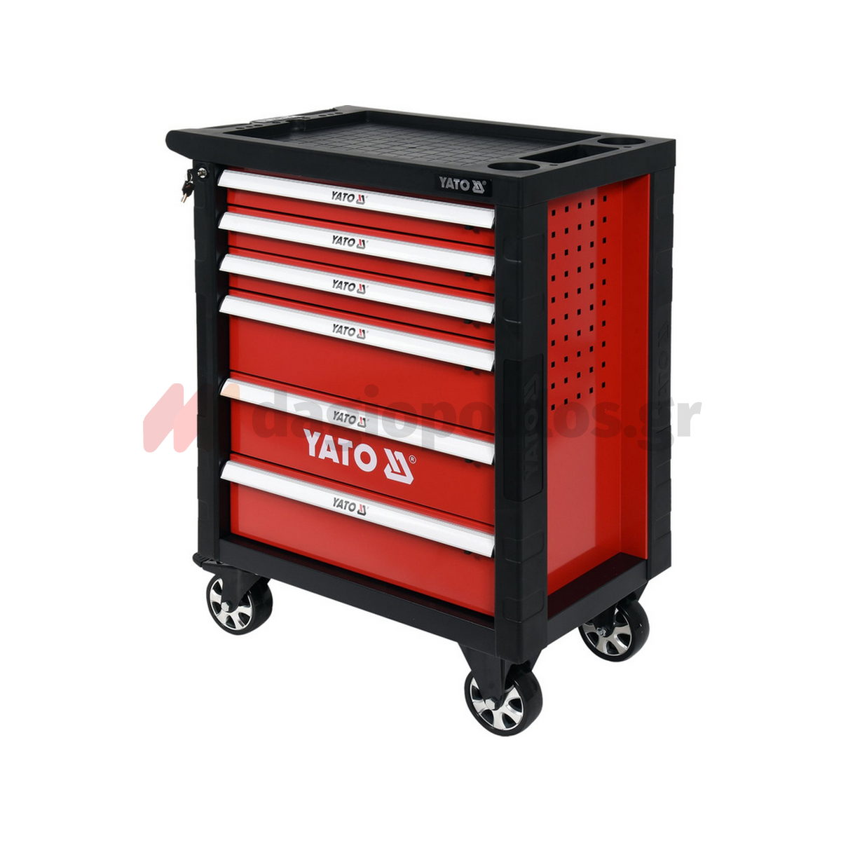 Yato YT-55300 Εργαλειοφόρος Τροχήλατος 6 Συρταριών Με Συλλογή 177 Εργαλείων