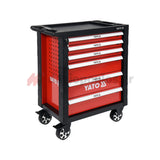 Yato YT-55300 Εργαλειοφόρος Τροχήλατος 6 Συρταριών Με Συλλογή 177 Εργαλείων