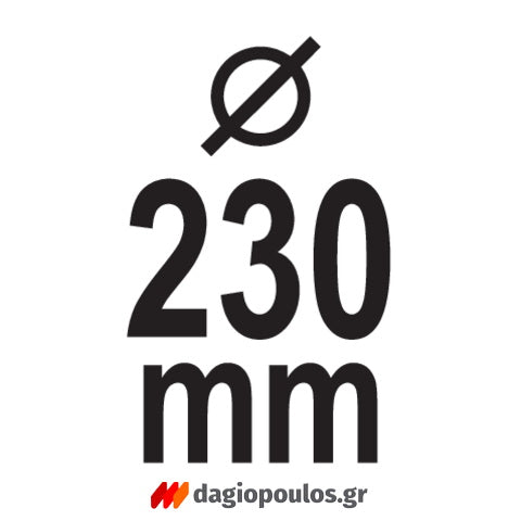 Yato YT-59985 Turbo Δίσκος Διαμαντέ (Διαμαντόδισκος) Κοπής Δομικών Υλικών, Μπετόν, Πέτρας, Τούβλων 230mm