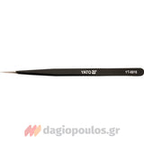 Yato YT-6916 Επαγγελματικό Τσιμπιδάκι Ακριβείας Ηλεκτρονικών Ανοξείδωτο 140mm