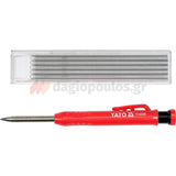 Yato YT-69290 Μολύβι Μαραγκών Μηχανικό Σετ Με Μύτες