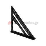 Yato YT-70786 Επαγγελματικός Χάρακας - Τρίγωνο - Γωνιόμετρο Μέτρησης & Σχεδιασμού Αλουμινίου 180mm
