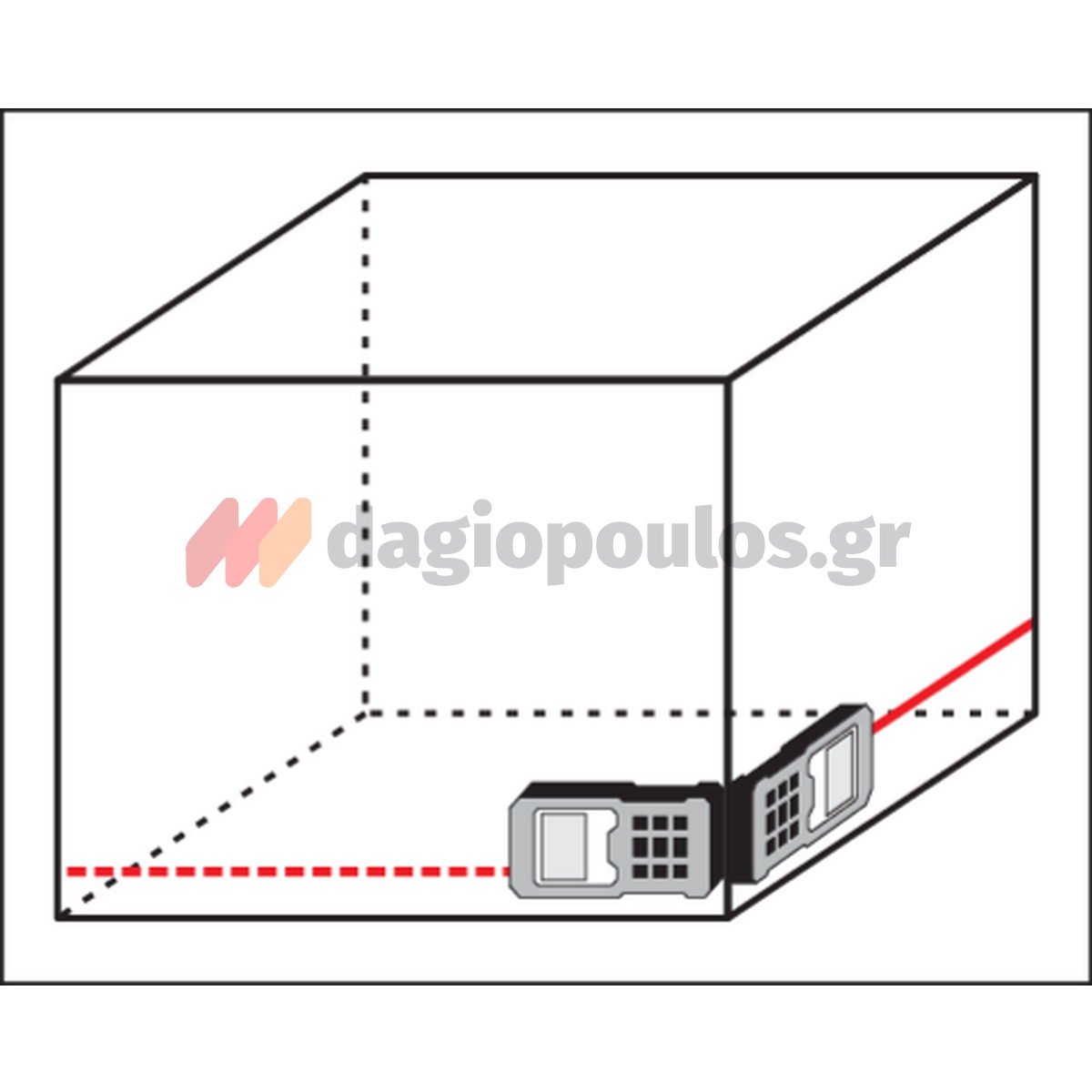 Yato YT-731251 Μετρητής Αποστάσεων Laser 50mtr