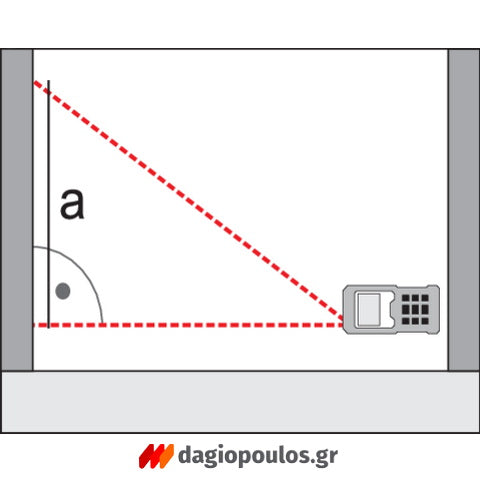 Yato YT-73127 Επαγγελματικός Μετρητής Αποστάσεων Laser 4.5V 60mtr