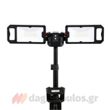 Yato YT-81811 Προβολέας LED Διπλός Επαναφορτιζόμενος Με Τρίποδο 5000 Lumens