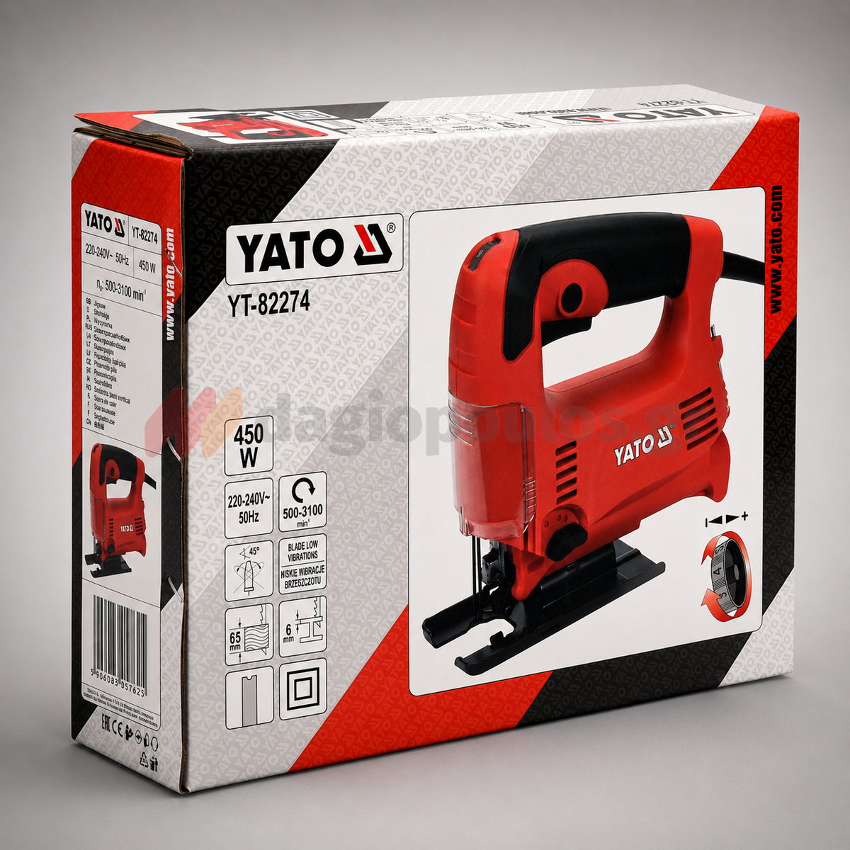 Yato YT-82274 Επαγγελματική Ηλεκτρική Σέγα 450 Watt