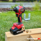 Yato YT-82798 Brushless Παλμικό Κατσαβίδι Μπαταρίας 18V Li-Ion 230Nm Με Μπατ.4.0Ah - Φορτιστή - Βαλίτσα