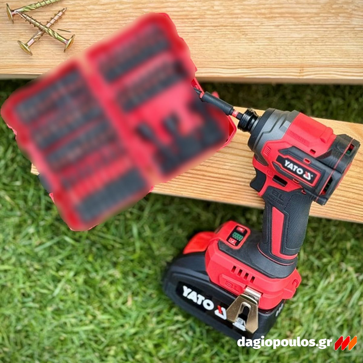 Yato YT-82798 Brushless Παλμικό Κατσαβίδι Μπαταρίας 18V Li-Ion 230Nm Με Μπατ.4.0Ah - Φορτιστή - Βαλίτσα