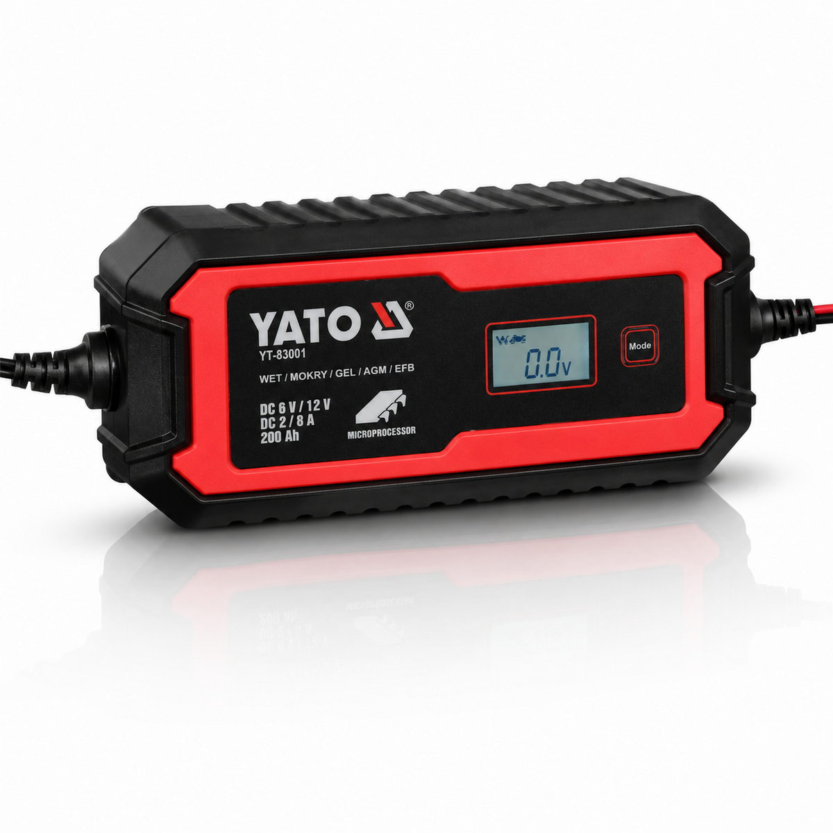 Yato YT-83001 Φορτιστής - Συντηρητής Μπαταρίας Αυτοκινήτου 6-12V 8A 200Ah