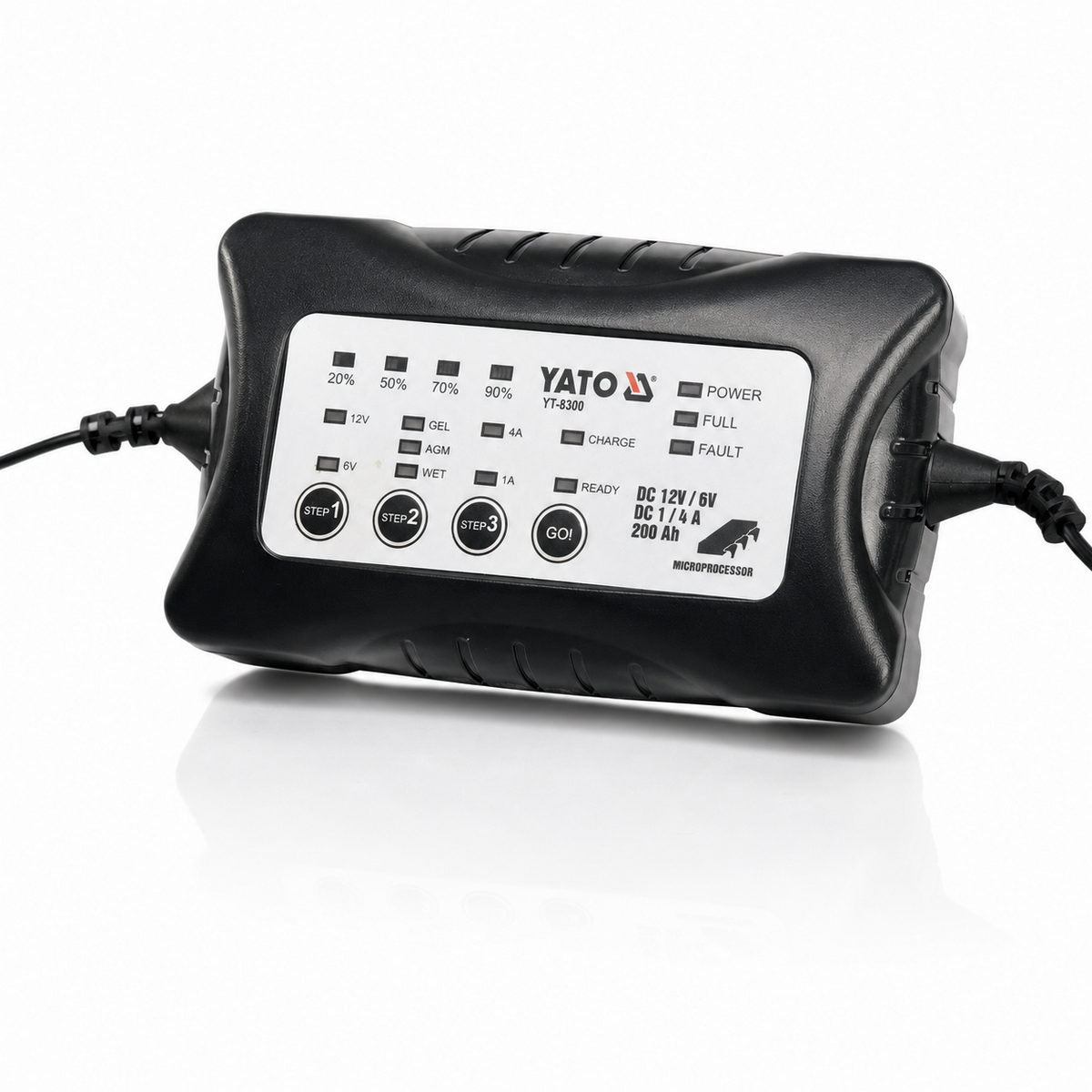 Yato YT-8300 Φορτιστής - Συντηρητής Μπαταρίας Αυτοκινήτου 6-12V 4Α 200Ah