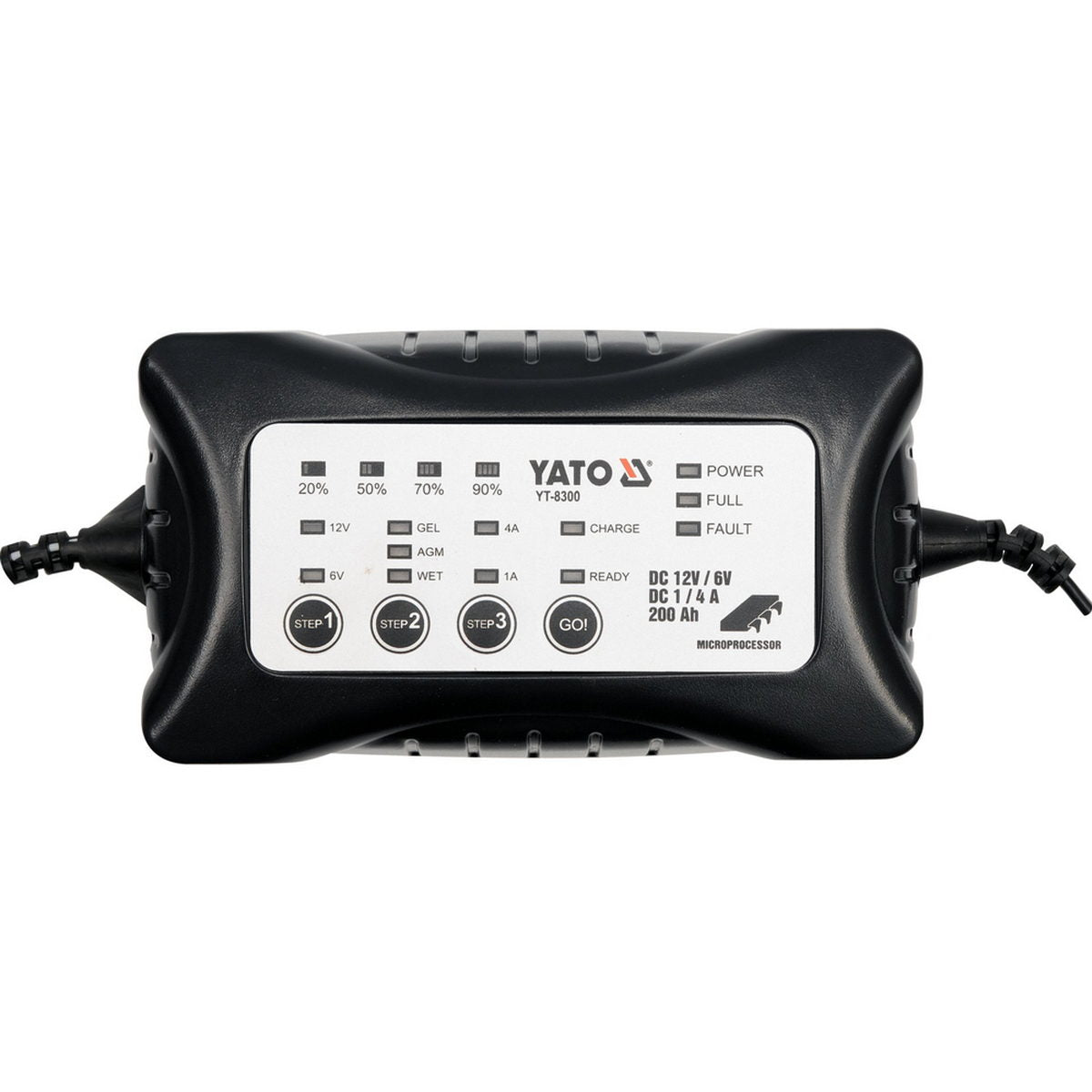 Yato YT-8300 Φορτιστής - Συντηρητής Μπαταρίας Αυτοκινήτου 6-12V 4Α 200Ah
