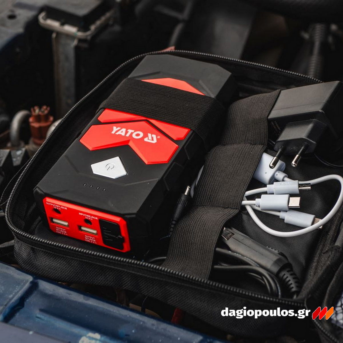 Yato YT-83081 Εκκινητής (Starter) Μπαταριών Αυτοκινήτων - Power Bank 12V 200A 9Ah