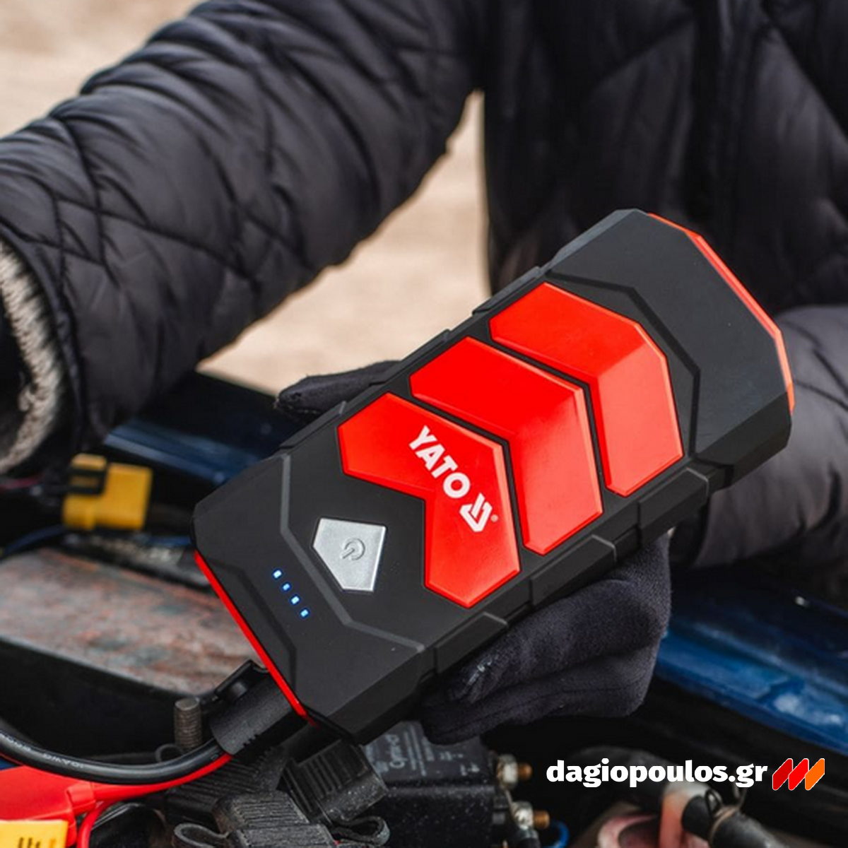 Yato YT-83081 Εκκινητής (Starter) Μπαταριών Αυτοκινήτων - Power Bank 12V 200A 9Ah