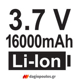 Yato YT-83085 Εκκινητής (Starter) - Power Bank Αυτοκινήτων 16000mAh