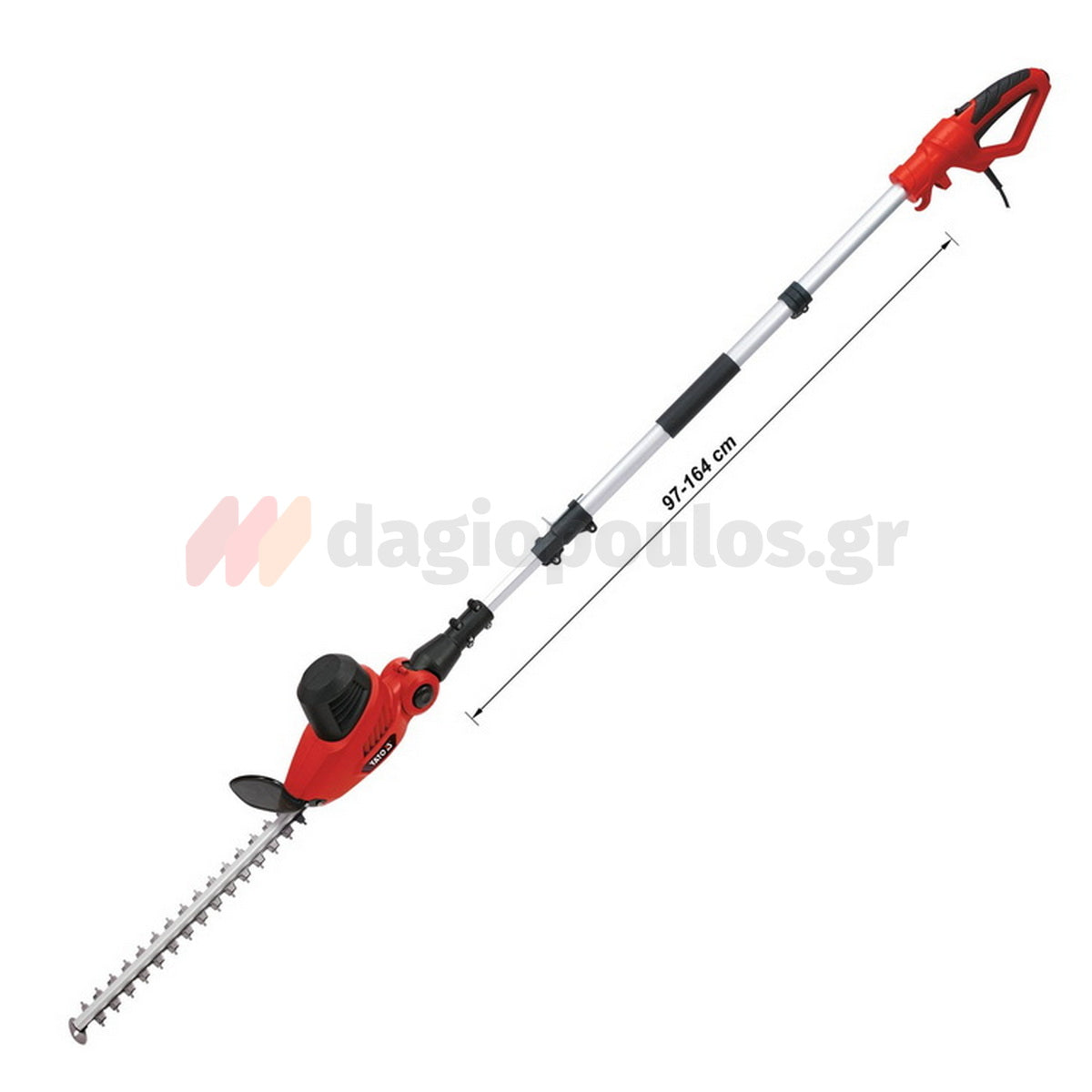 Yato YT-84790 Ηλεκτρικό Ψαλίδι Μπορντούρας (Μπορντουροψάλιδο) 51cm 600W Τηλεσκοπικό