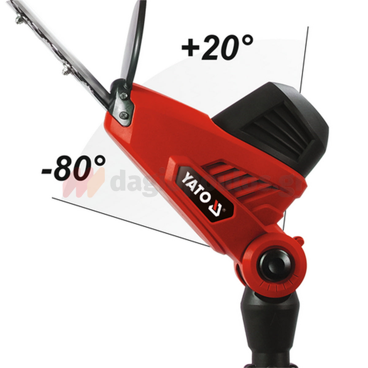 Yato YT-84790 Ηλεκτρικό Ψαλίδι Μπορντούρας (Μπορντουροψάλιδο) 51cm 600W Τηλεσκοπικό