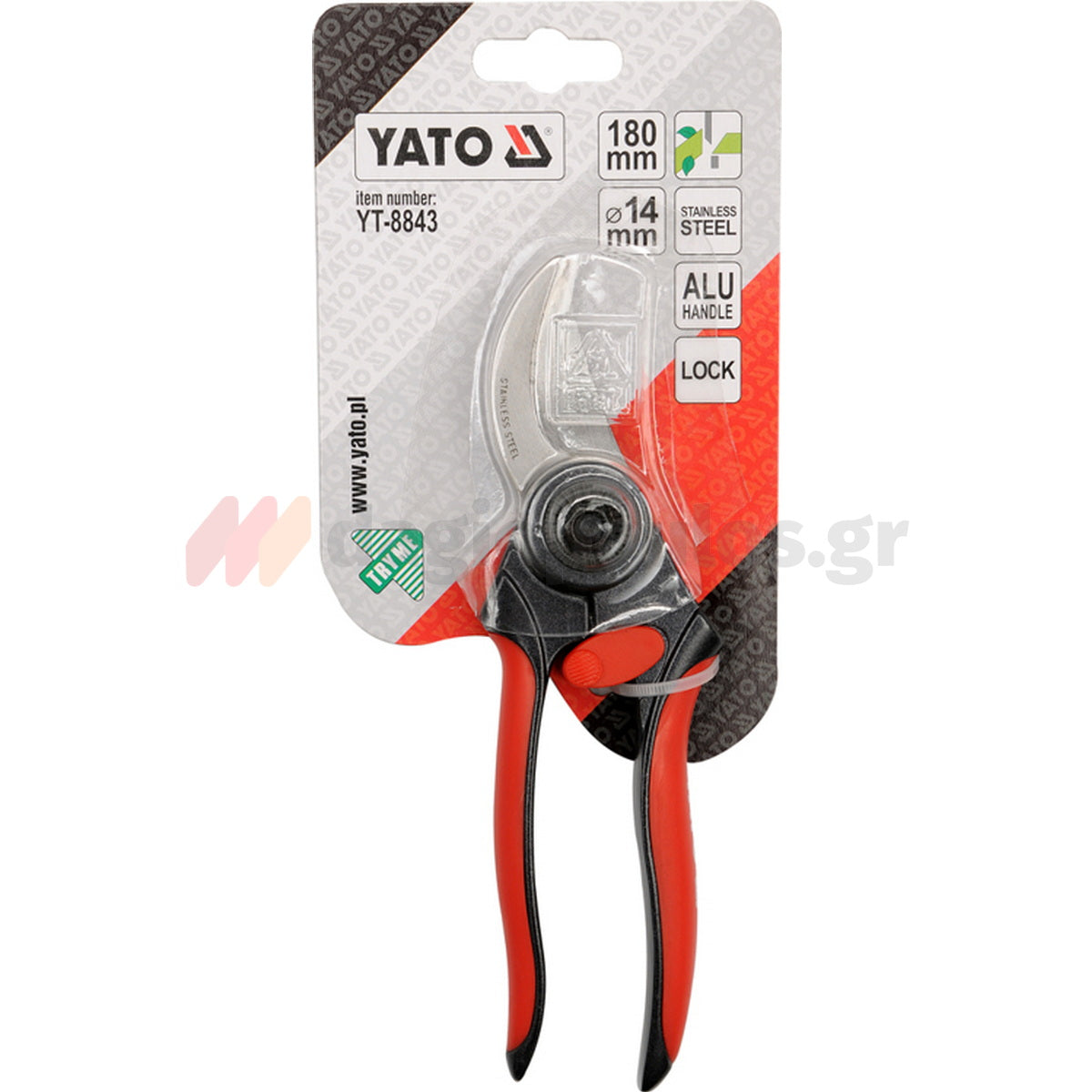 Yato YT-8843 Ψαλίδα Κλαδέματος (Kλαδευτήρι) 180mm