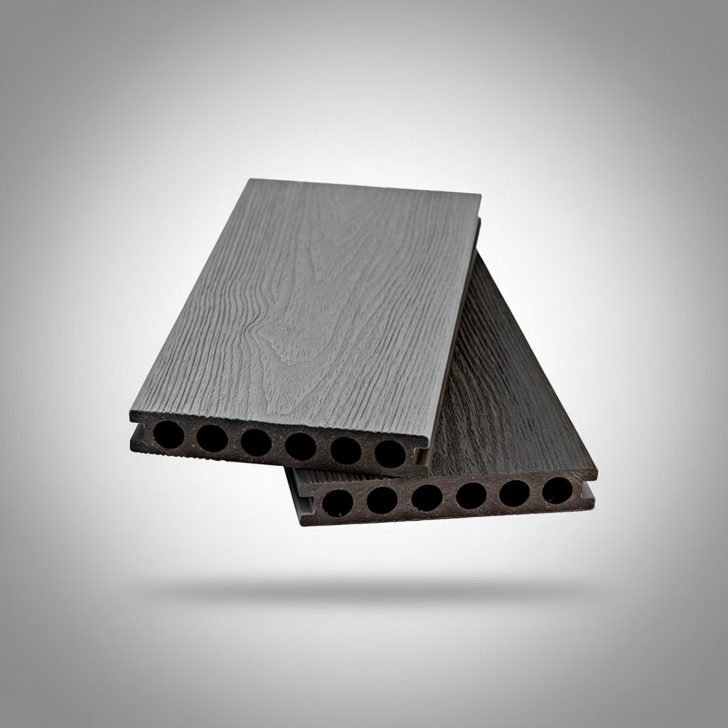 WPC Συνθετικό Δάπεδο Deck Premium Mag.Grey/Charcoal 650180 23x140mm 3.6mtr