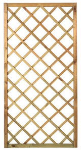 Καφασωτό Ξύλινο Ρόμβος 1352 12x12   Π90xΥ180cm