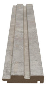 Πηχάκι Διπλό Τελειώματος Για 3D Wall Panel MDF Beat ST 504070 Chicago Concrete 16mm x 77mm 2.75mtr