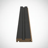 Πηχάκι Διπλό Έναρξης Για 3D Wall Panel MDF Beat Deluxe 507090 Black Lead 16mm x 66.5mm x 2750mm